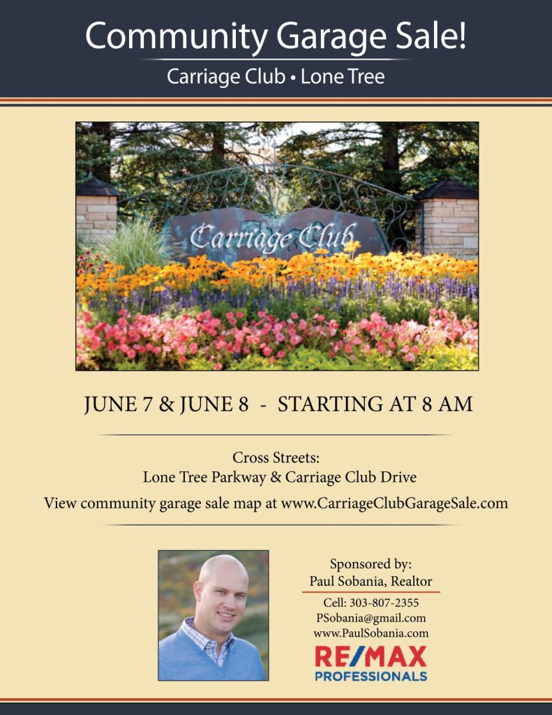 Garage Sale Ad 2024